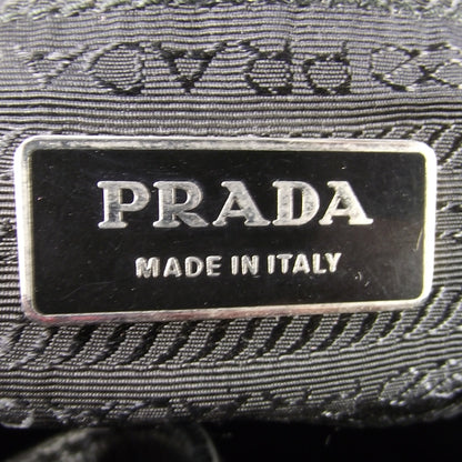 Prada Calfskin Leather Shoulder Bag Nero 7 of 10