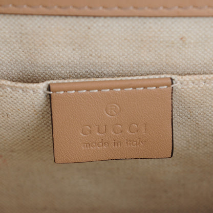Gucci Calfskin Bamboo Web Medium Dionysus Top Handle Bag Camelia Bright Evergreen Hibiscus Red 6 of 9