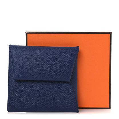 Hermes Epsom Bastia Coin Purse Bleu Nuit 8 of 8