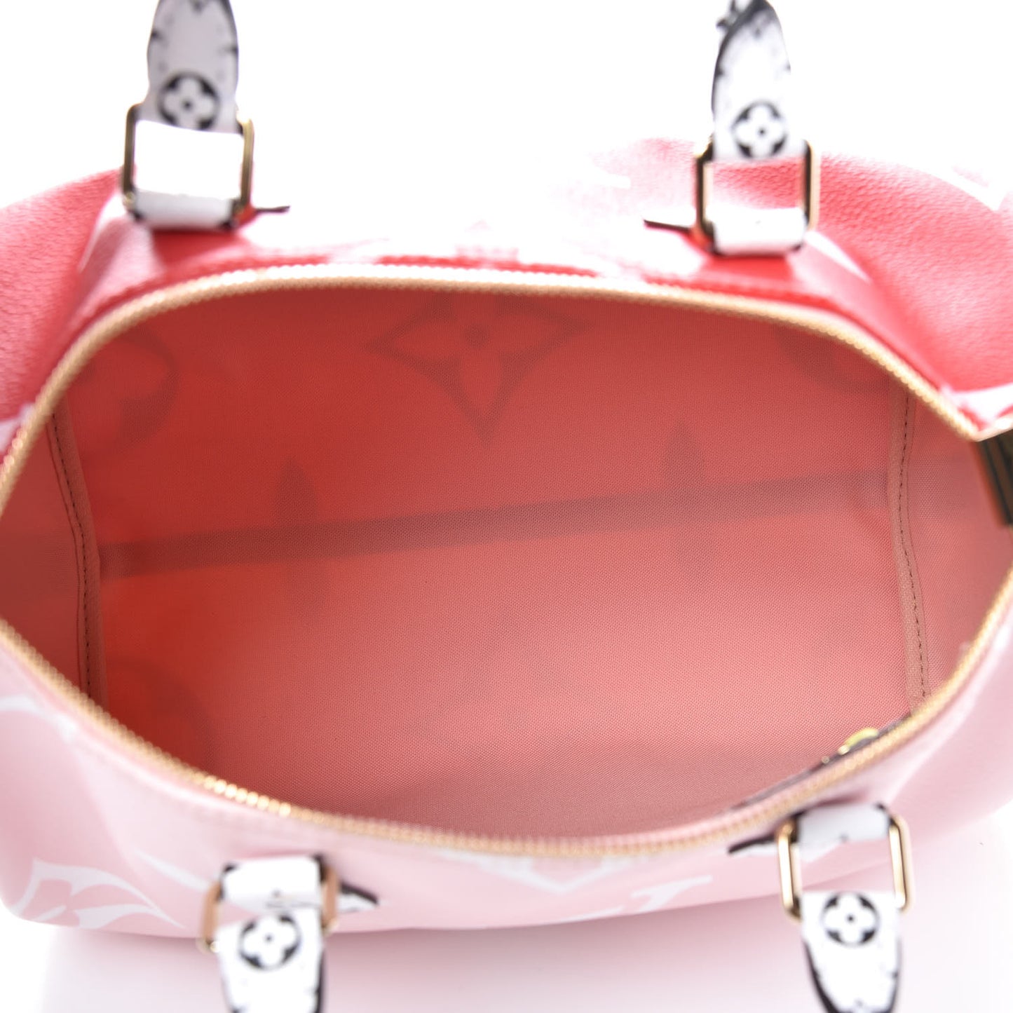 Monogram Giant Speedy Bandouliere 30 Rouge