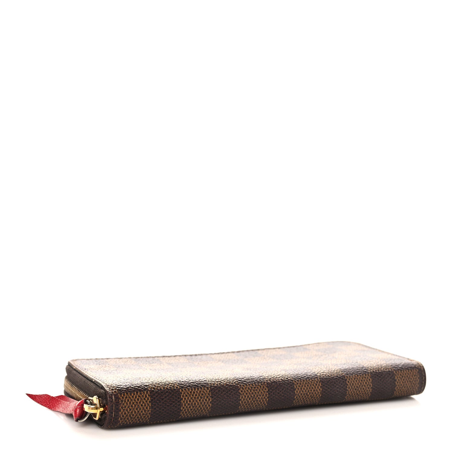 Louis Vuitton Damier Ebene Clemence Wallet Cherry 4 of 6