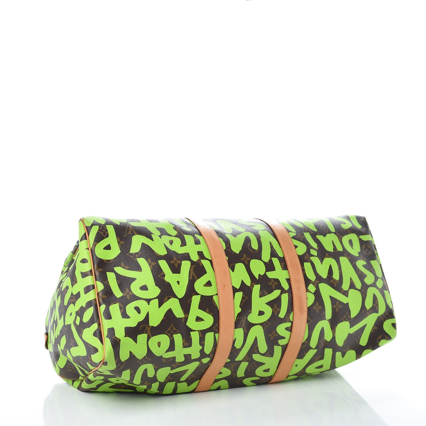 Monogram Graffiti Keepall 50 Green