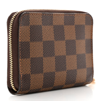 Louis Vuitton Damier Ebene Zippy Coin Purse 3 of 8