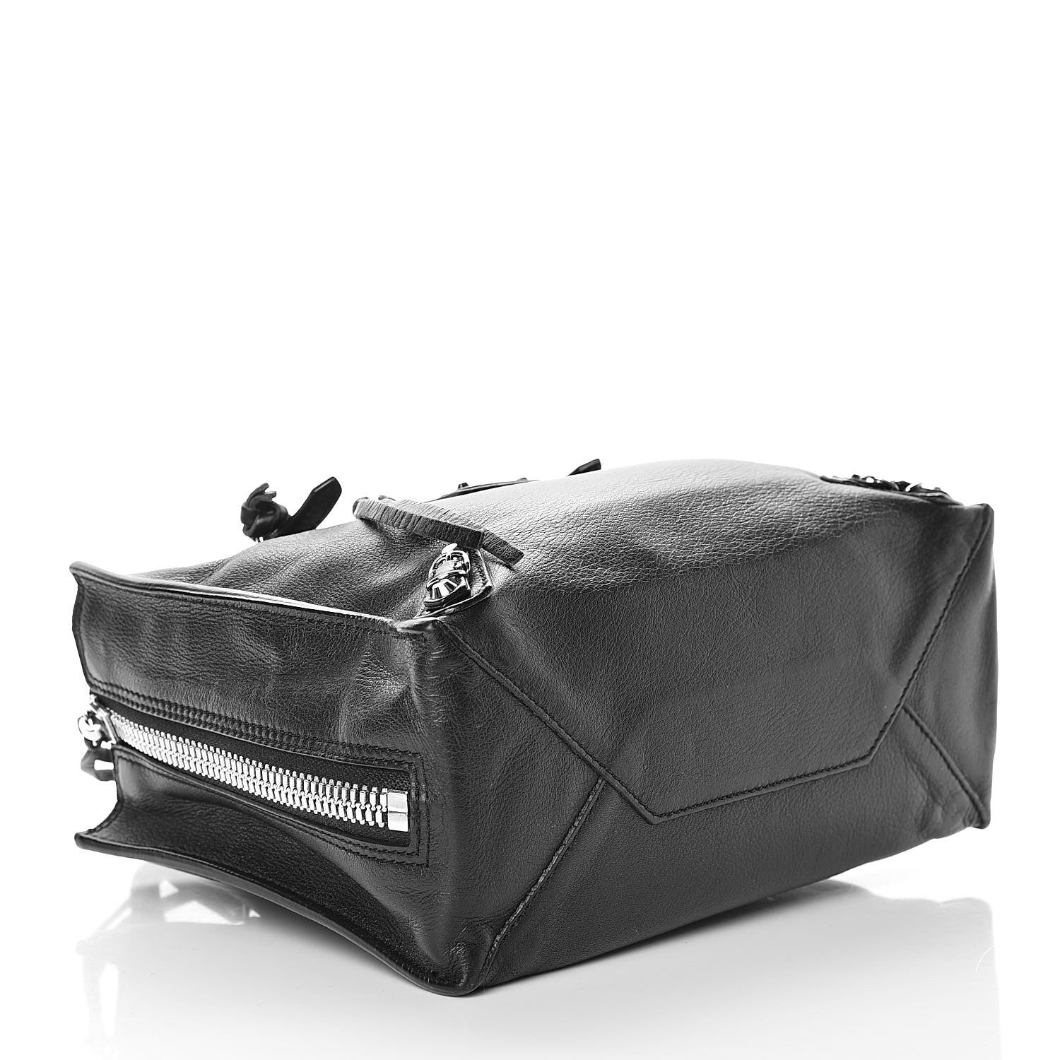 Balenciaga Calfskin Papier Mini A4 Tote Black 5 of 13