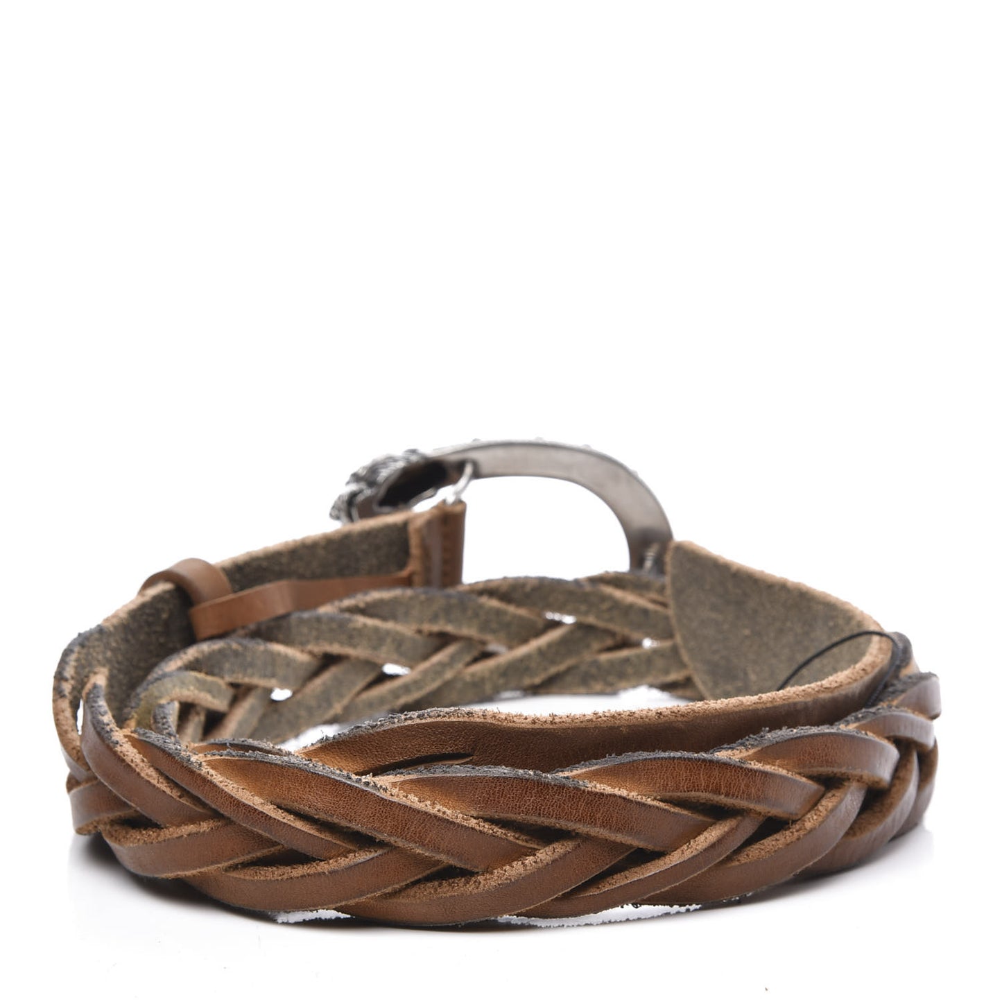 Calfskin Braided Dionysus Belt 90 36 Cuir