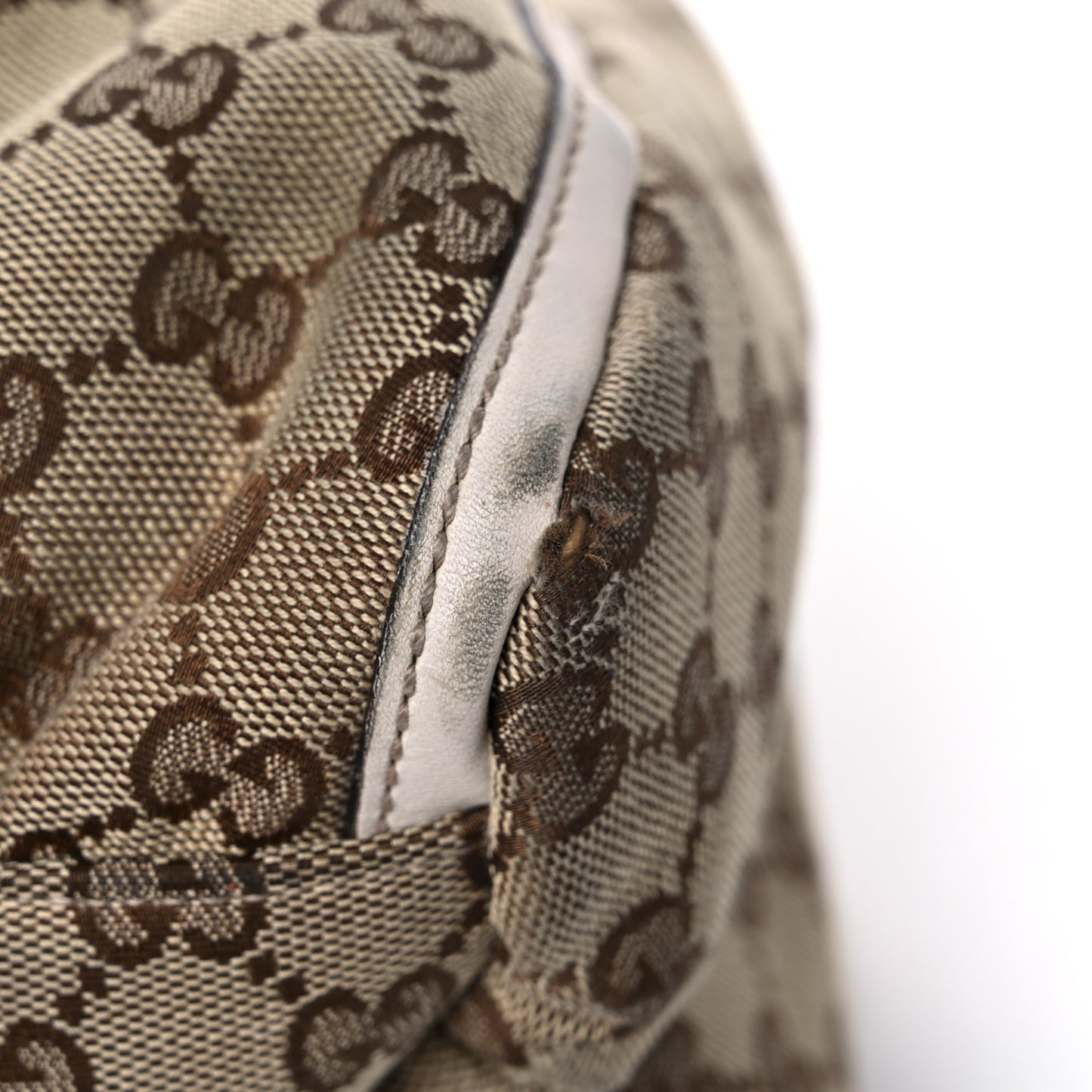 Monogram Large D Gold Hobo Off White