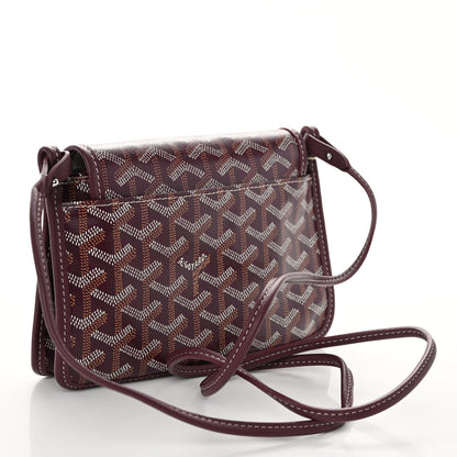Goyard Goyardine Plumet Wallet Clutch Burgundy 3 of 9