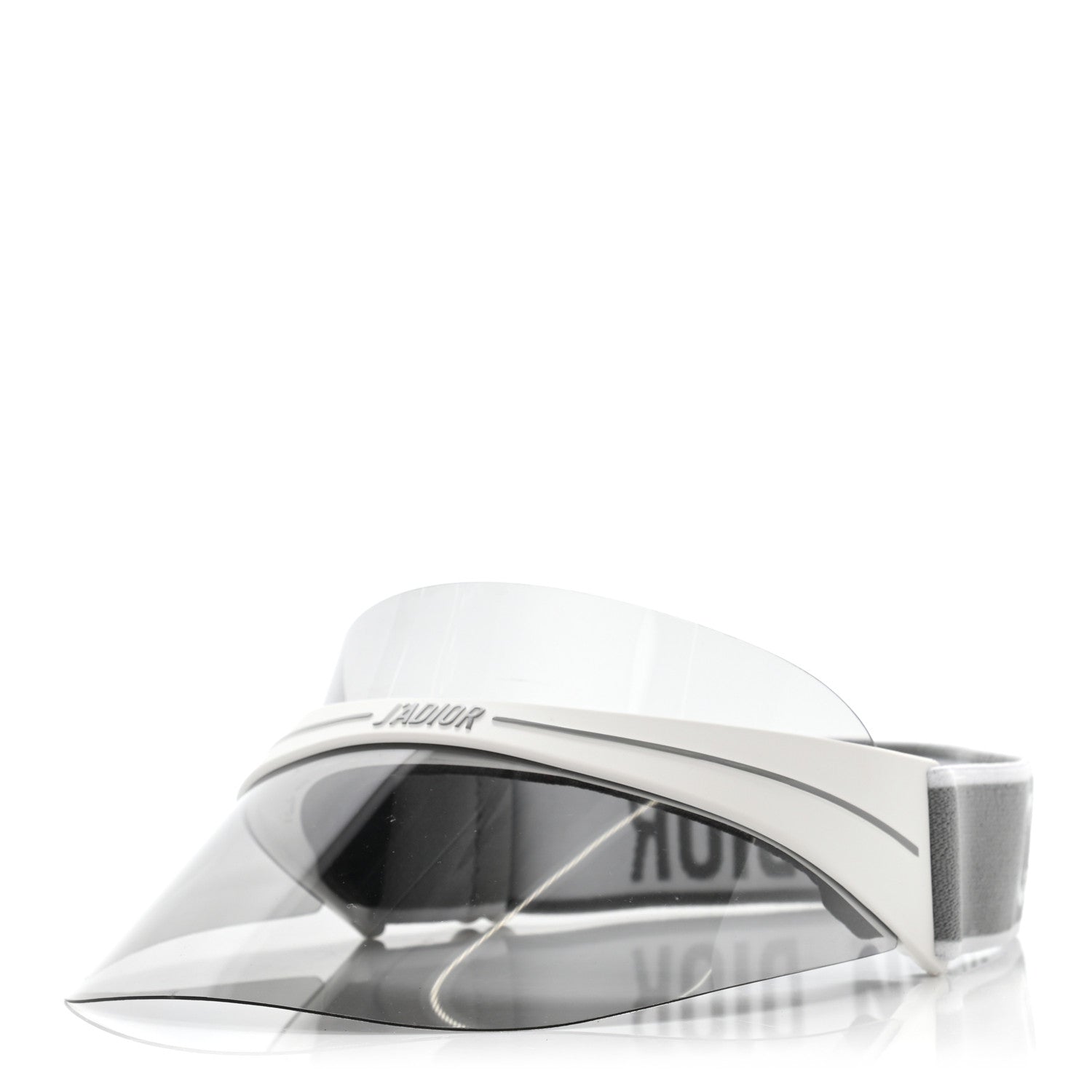 Christian Dior Mirrored DiorClub1 Sun Visor Grey 1 of 9