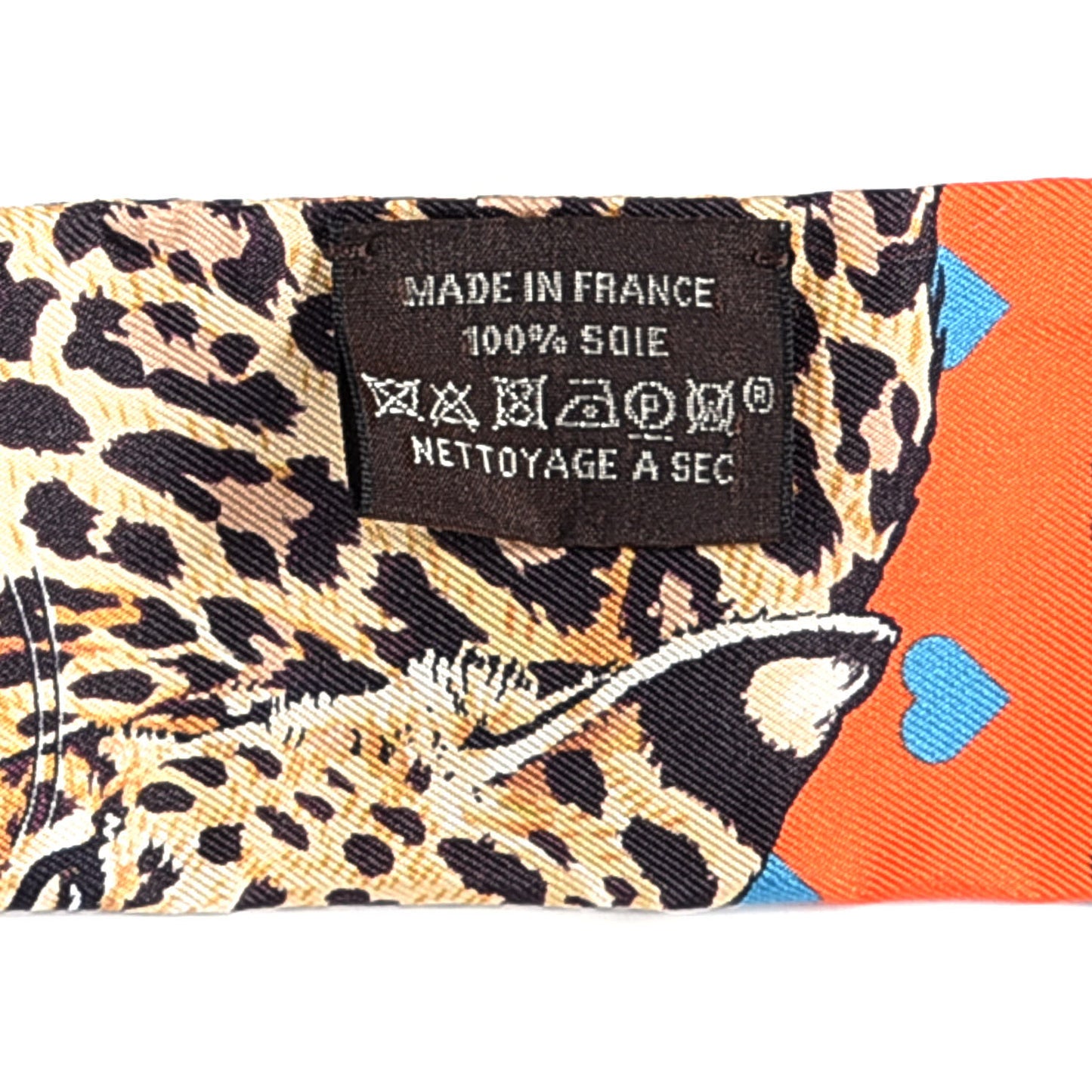 Silk Jungle Love Love Twilly Orange Bleu Brun