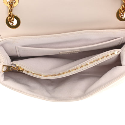 Louis Vuitton Calfskin LV New Wave Chain Bag Ivory 5 of 13