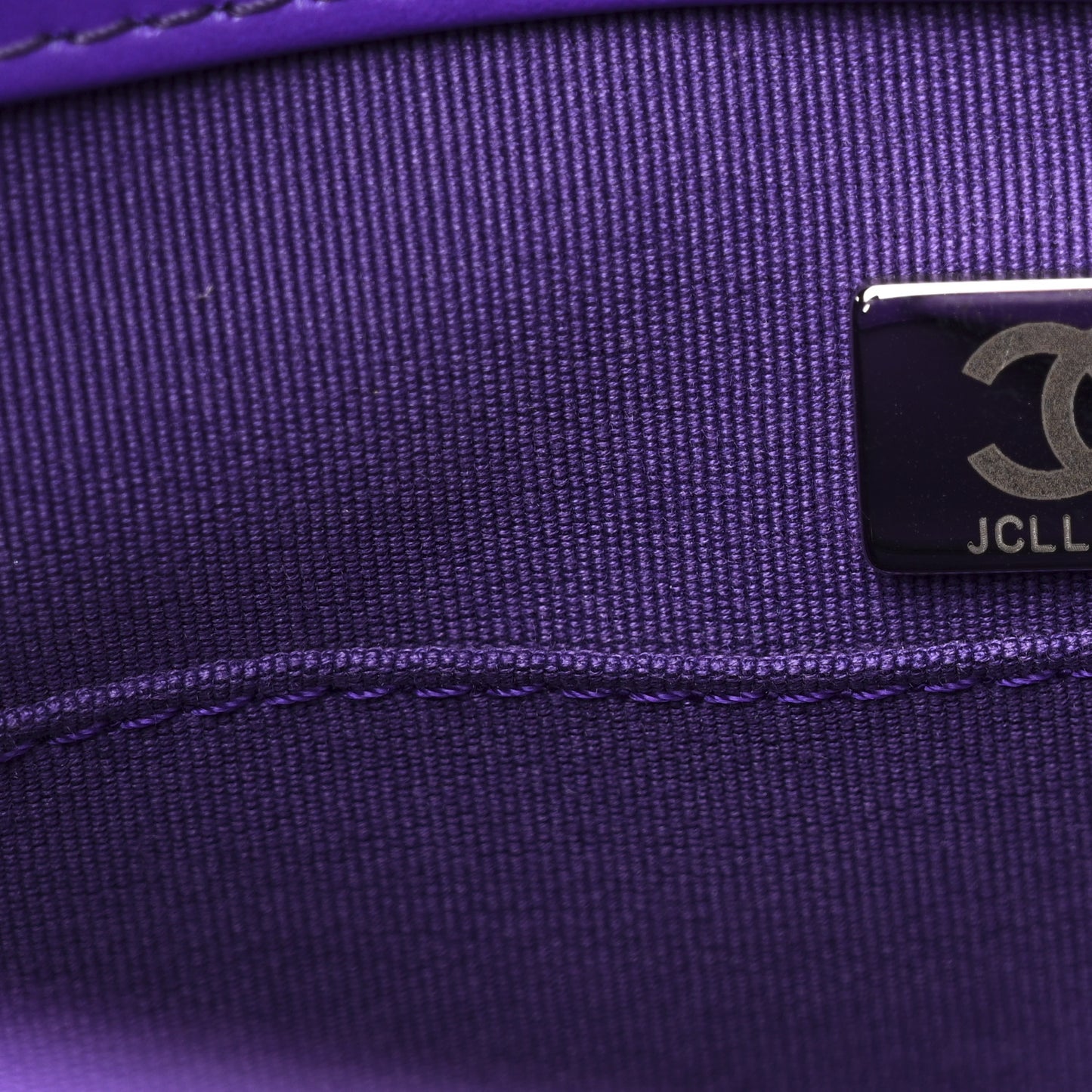 Shaded Calfskin Small Deauville Tote Purple Blue