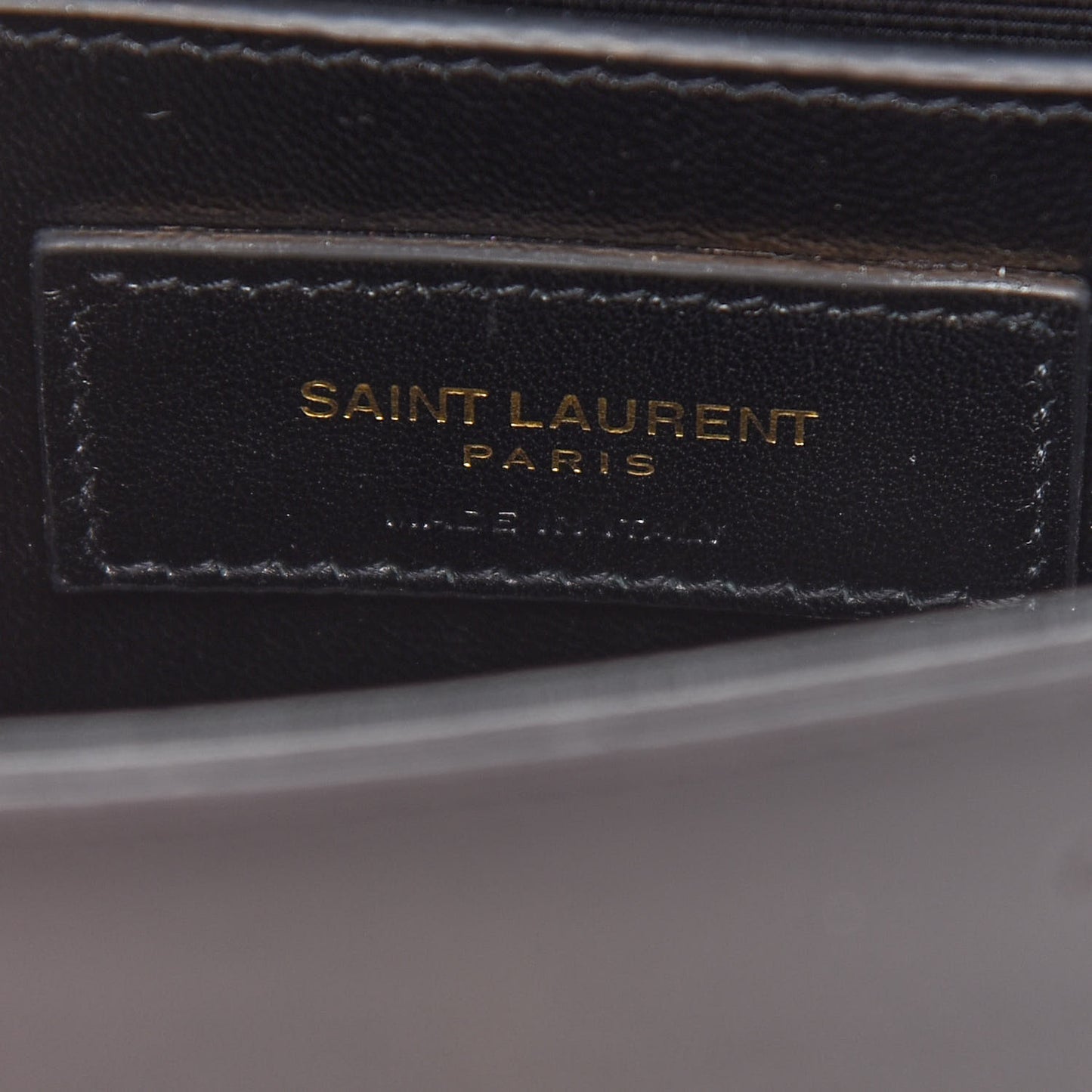 Calfskin Small Monogram Kate Tassel Heart Satchel Black Rouge