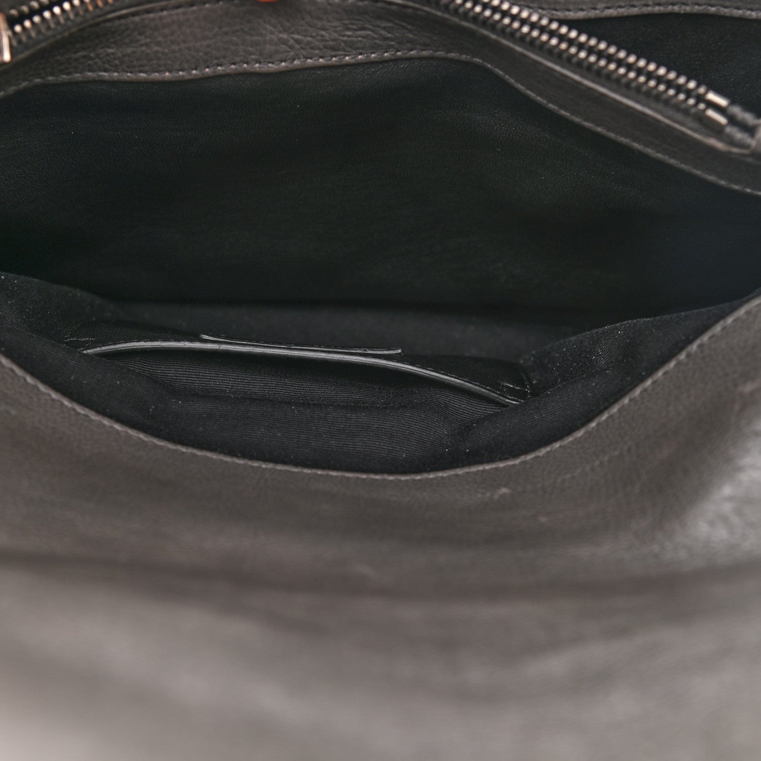 Saint Laurent Sheepskin Matelasse Chevron Monogram Large College Satchel Dark Anthracite 6 of 15