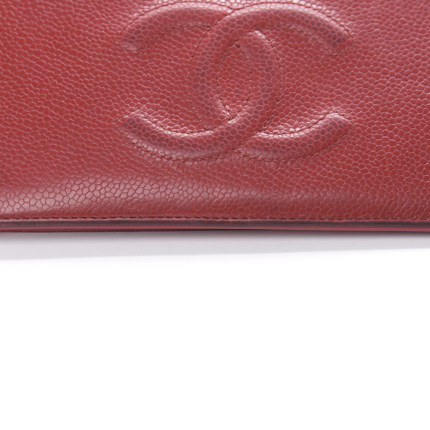 Caviar Timeless CC Yen Wallet Red
