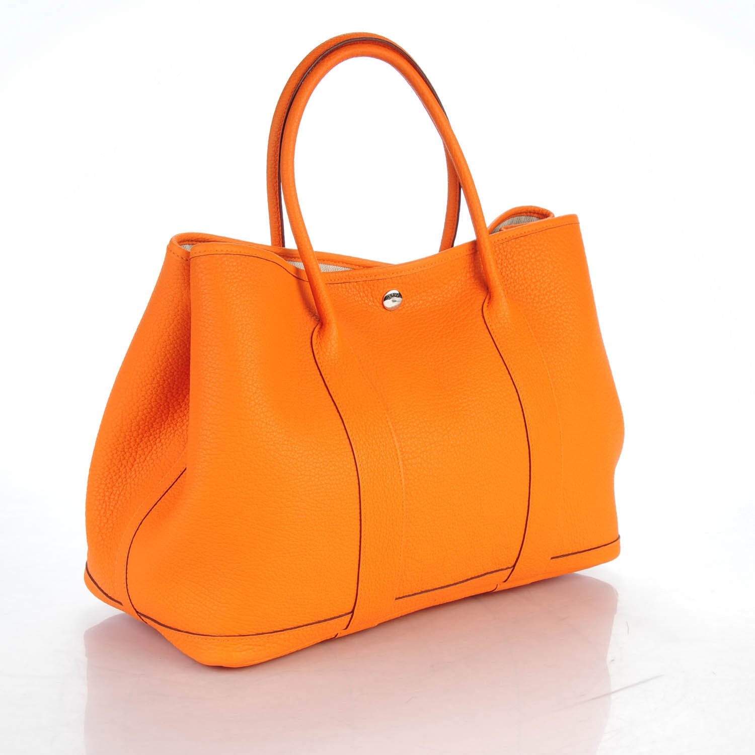 Hermes Negonda Garden Party 36 MM Orange 3 of 6