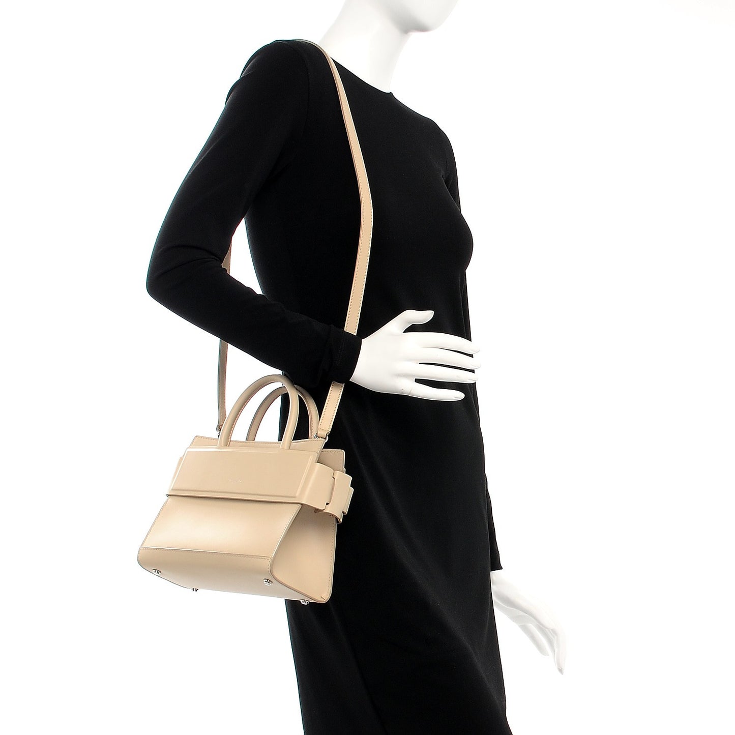 Smooth Calfskin Mini Horizon Satchel Skin