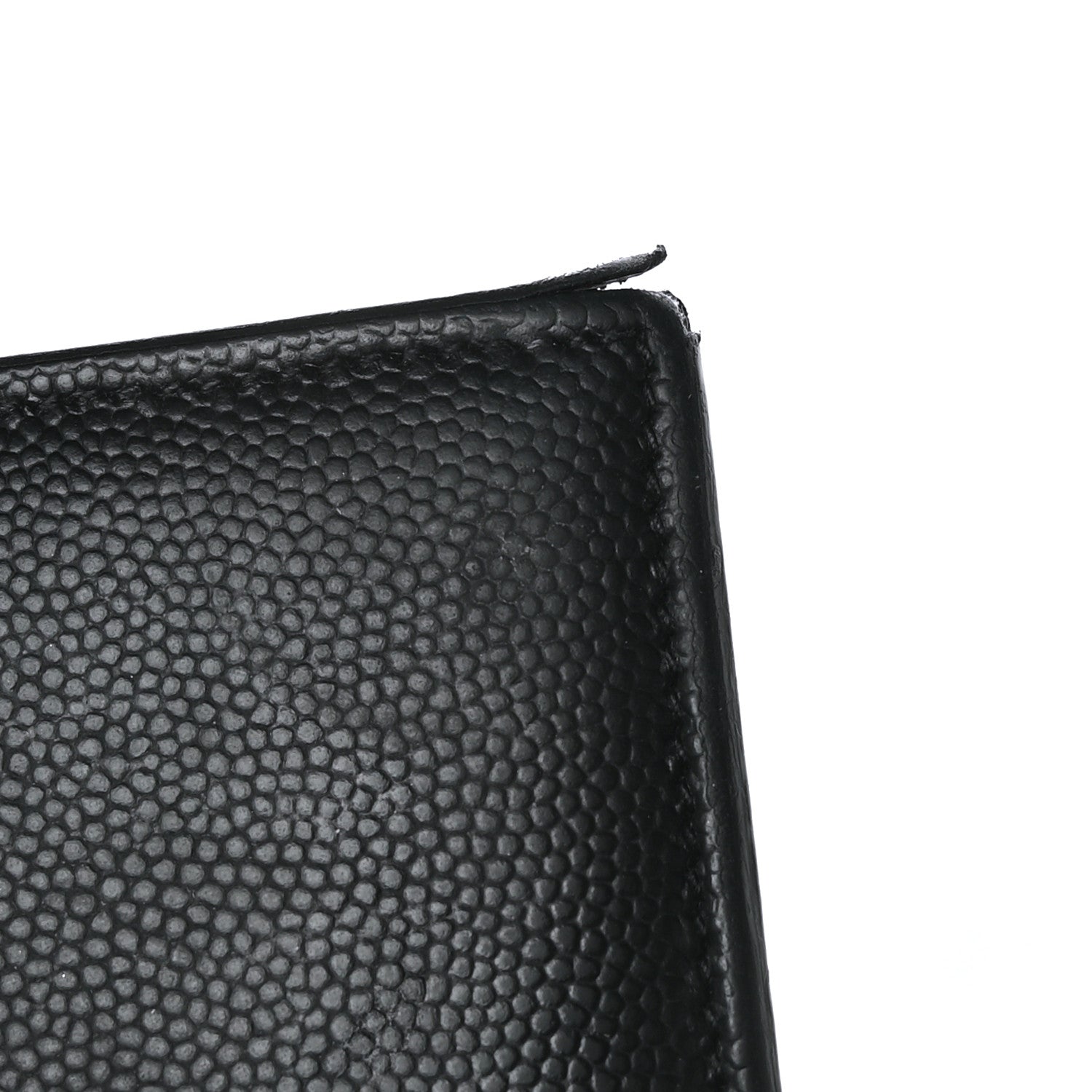 Saint Laurent Grain De Poudre Portefeuille Bi-Fold Wallet Black 10 of 10