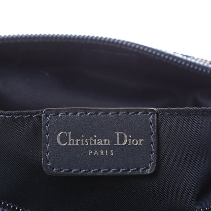 Christian Dior Monogram Shoulder Bag Pochette Blue 5 of 9