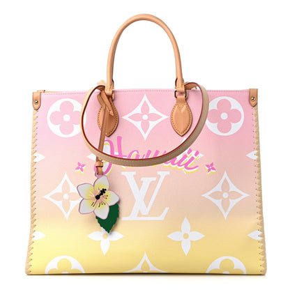 Louis Vuitton Monogram Giant By The Pool Hawaii Onthego GM Light Pink 1 of 11