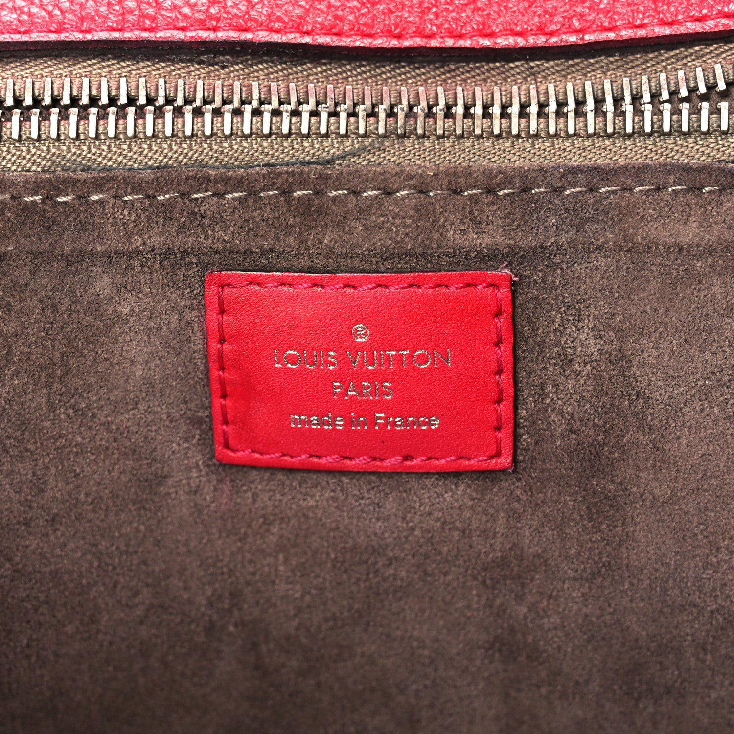 Louis Vuitton Veau Cachemire Tote W BB Framboise 10 of 18