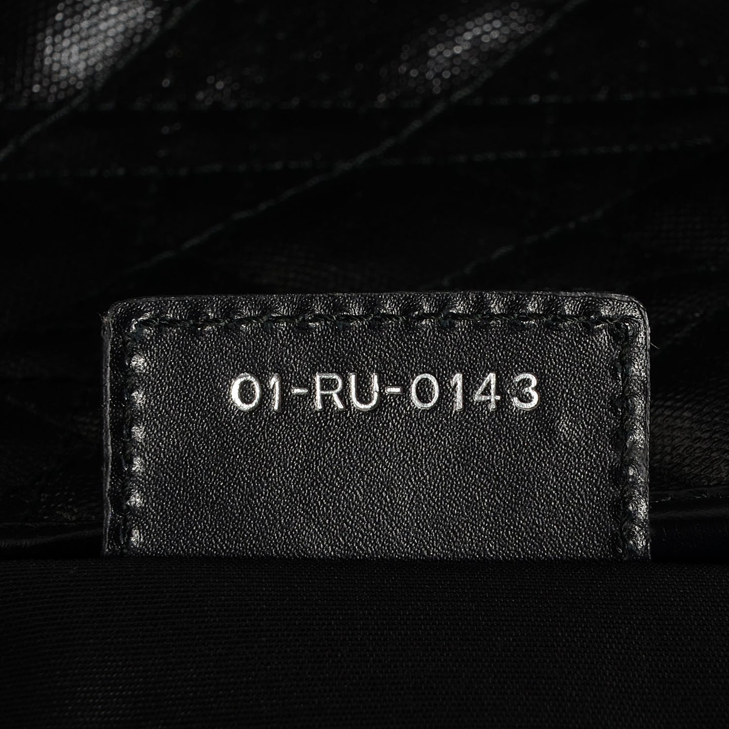 Coated Canvas Cannage Medium Panarea Tote Black