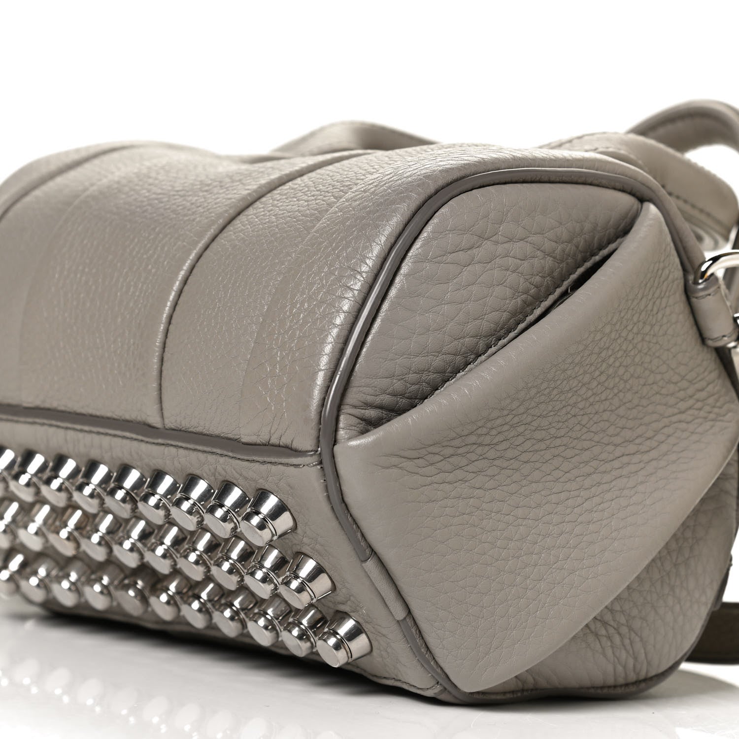 Alexander Wang Pebbled Lambskin Mini Rockie Mink Silver Hardware 6 of 12