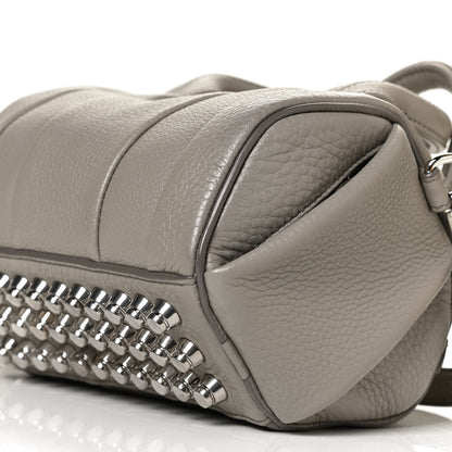 Alexander Wang Pebbled Lambskin Mini Rockie Mink Silver Hardware 6 of 12