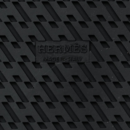 Hermes Woolskin Womens Chypre Sandals 37 Bois De Santal 6 of 8