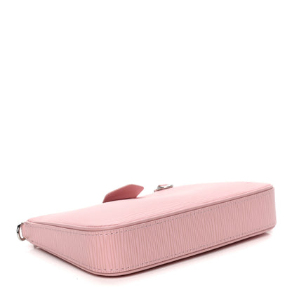 Louis Vuitton Epi Easy Pouch On Strap Rose Ballerine 8 of 13