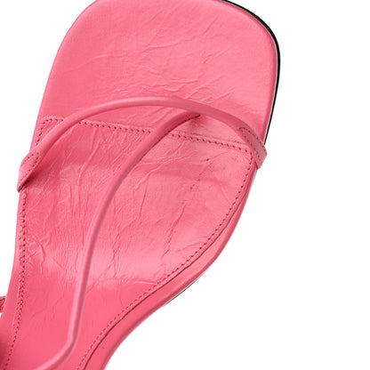 Bottega Veneta Crush Calfskin The Line 90mm Sandals 38 Milkshake 8 of 16