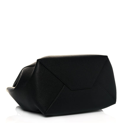 Celine Soft Grained Calfskin Small Belt Cabas Phantom Black 4 of 12