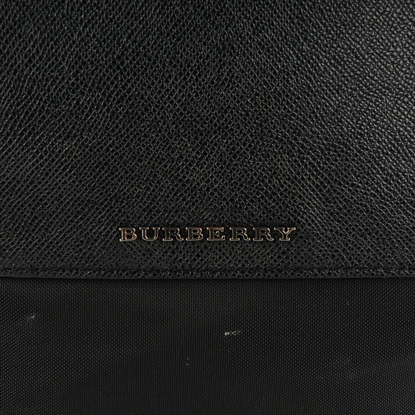 London Leather Nylon Mens Tote Black