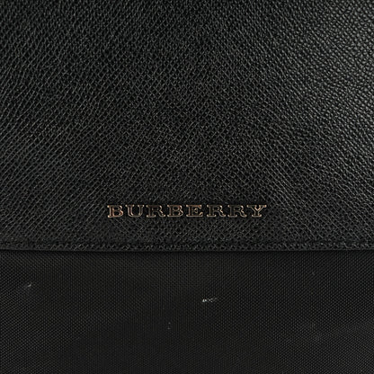 Burberry London Leather Nylon Mens Tote Black 9 of 15