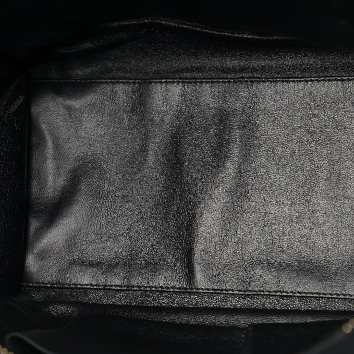 Smooth Calfskin Micro Luggage Black