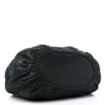 Chanel Iridescent Calfskin Quilted Large In The Mix Tote Black 4 of 14