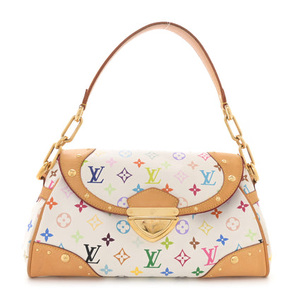 Louis Vuitton Monogram Multicolor Beverly MM White 1 of 15