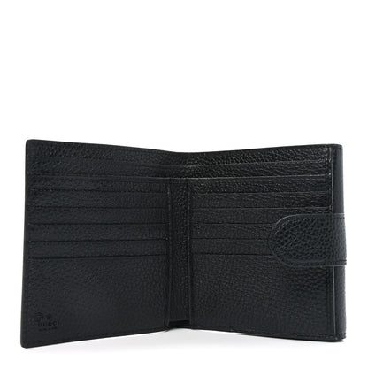Gucci Dollar Calfskin Medium GG Marmont Wallet Black 5 of 8
