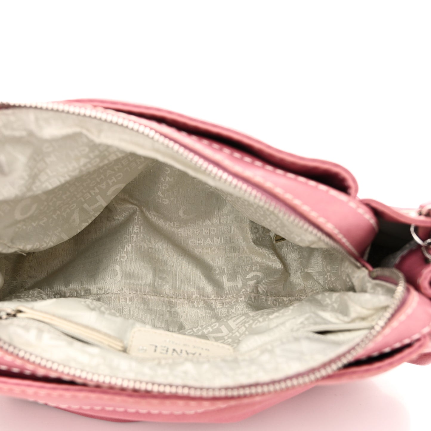 Lambskin Lax Accordion Hobo Pink