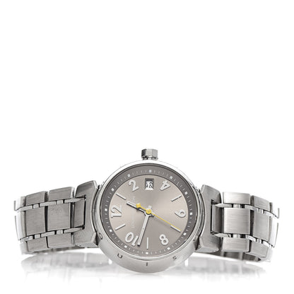 Louis Vuitton Stainless Steel 28mm Tambour Quartz Watch 3 of 7