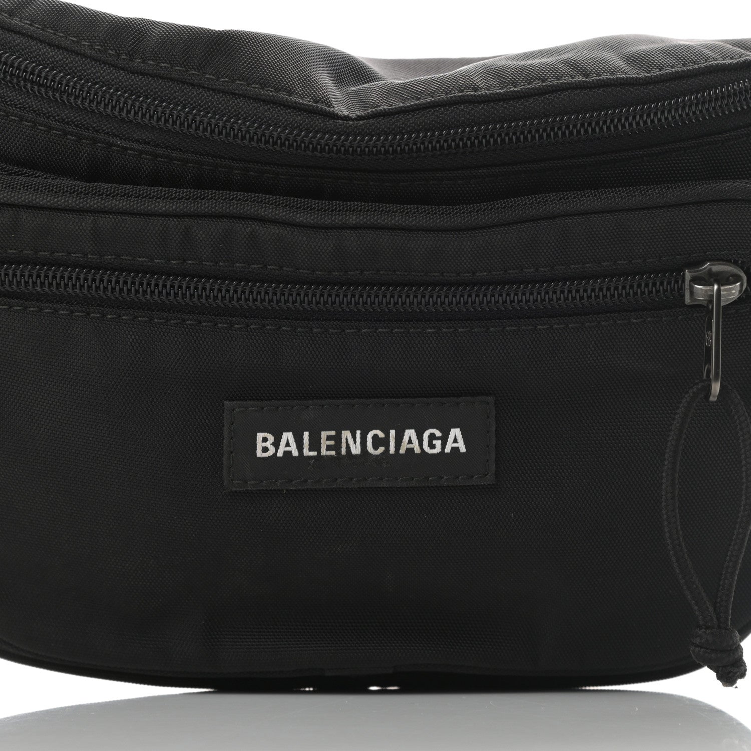 Balenciaga Recycled Casual Nylon Explorer Beltpack Black 8 of 12