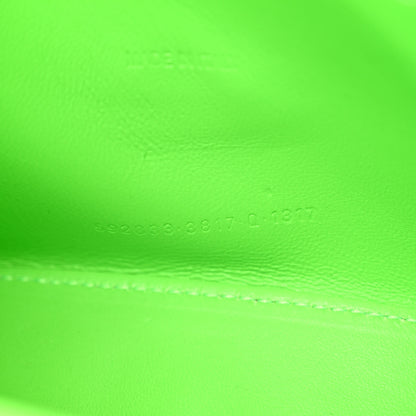 Balenciaga Shiny Box Calfskin Hourglass Top Handle Bag XS Acid Green 8 of 11