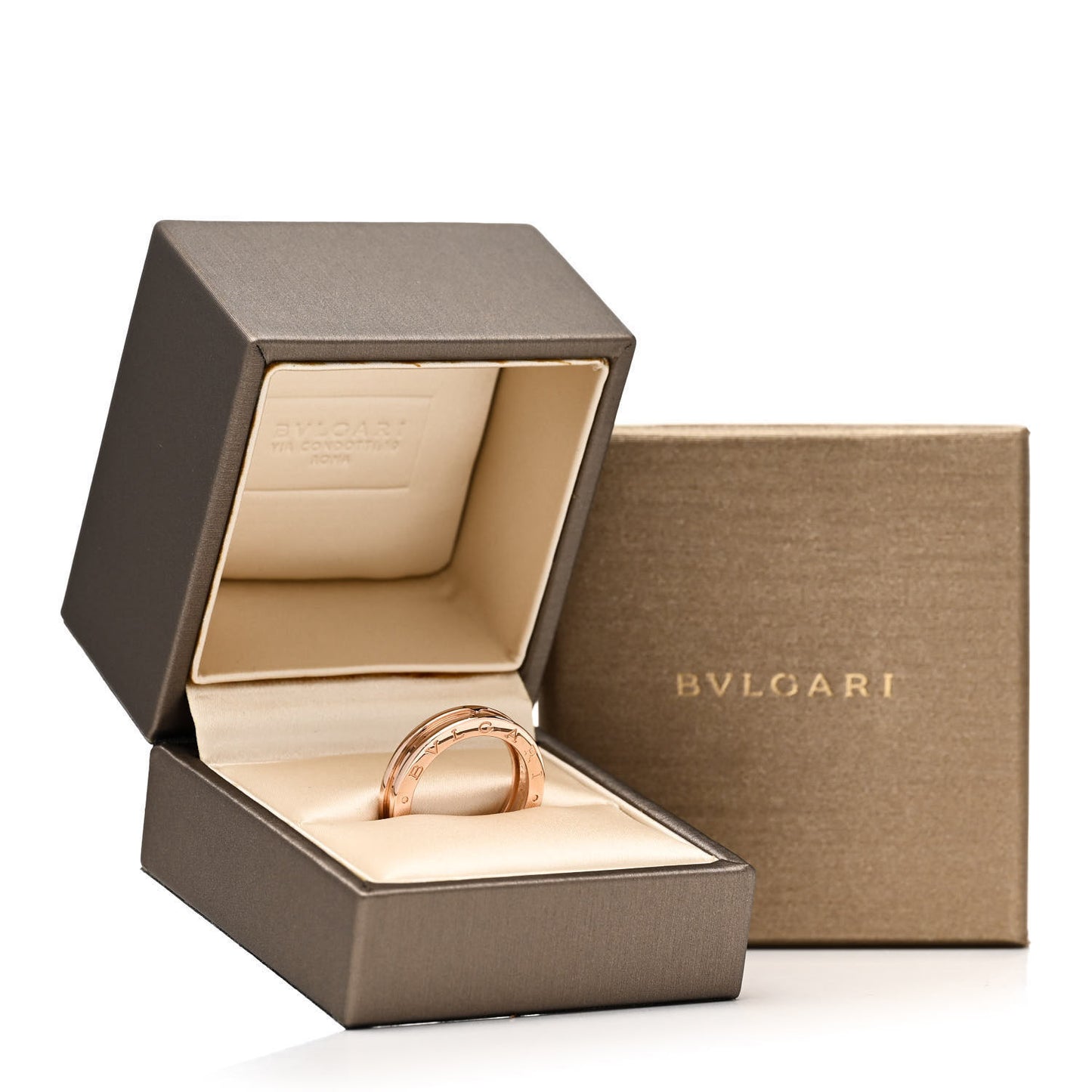 18K Rose Gold B.Zero1 One-Band Ring 58 8.5 58/8.25