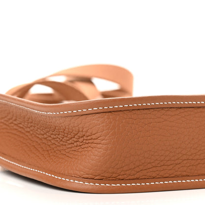 Hermes Taurillon Clemence Evelyne TPM Gold 8 of 9