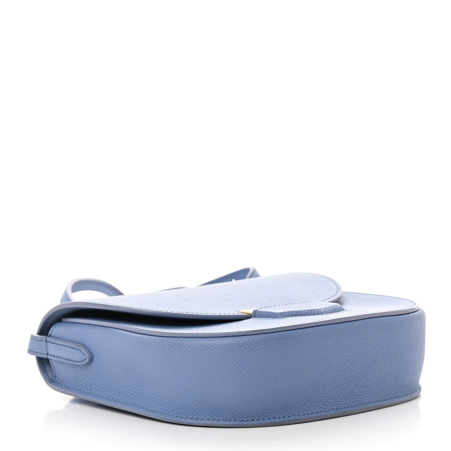 Baby Grained Calfskin Small Trotteur Porcelain