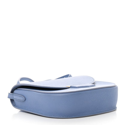 Celine Baby Grained Calfskin Small Trotteur Porcelain 4 of 17