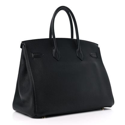 Hermes Togo Birkin 35 Black 3 of 13