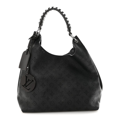Louis Vuitton Mahina Carmel Hobo Black 1 of 9