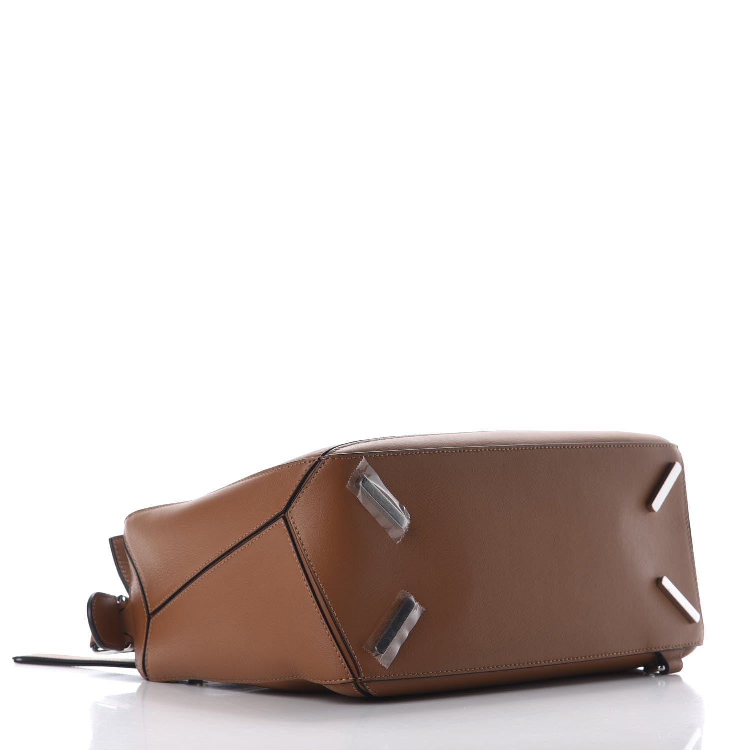 Loewe Calfskin Medium Puzzle Bag Tan 4 of 9