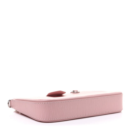 Louis Vuitton Epi Easy Pouch On Strap Rose Ballerine 3 of 14