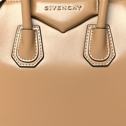Givenchy Shiny Lord Calfskin Mini Antigona Nude 8 of 10